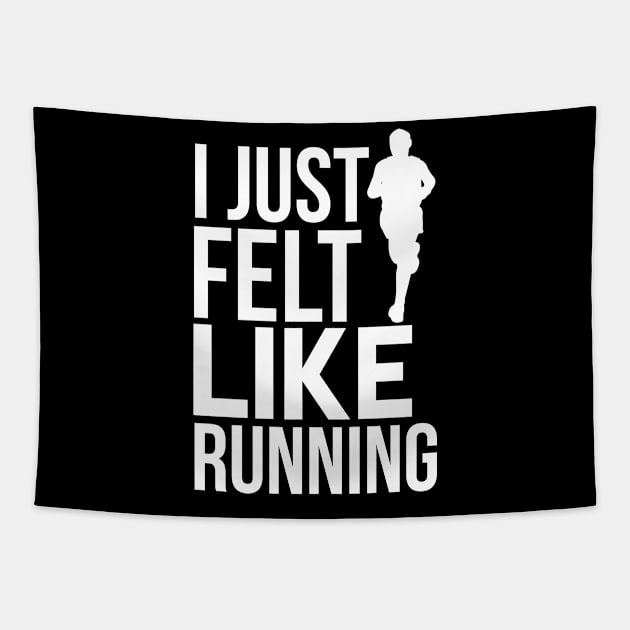 Felt Like Running Runners Tapestry by Mellowdellow