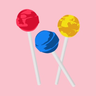 Trio Of Lollipops T-Shirt