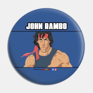 John Rambo4 Pin