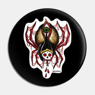 Deathly Spider Pin