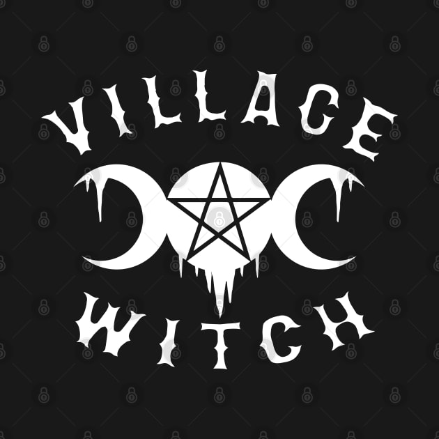 Wiccan Occult Satanic Witchcraft Village Witch by ShirtFace