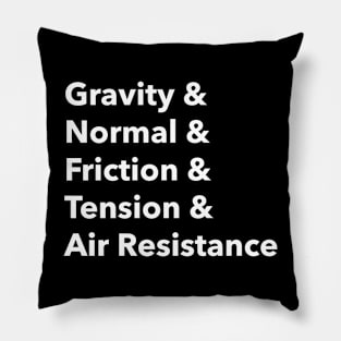 Forces of Physics Pillow