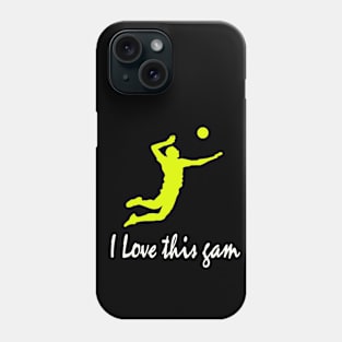 I love this game Phone Case