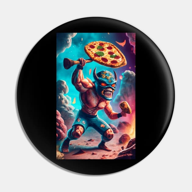 Pizza Demon #2 Pin by zombill