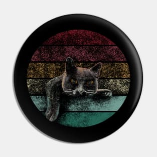 Retro Vintage Cat Pin