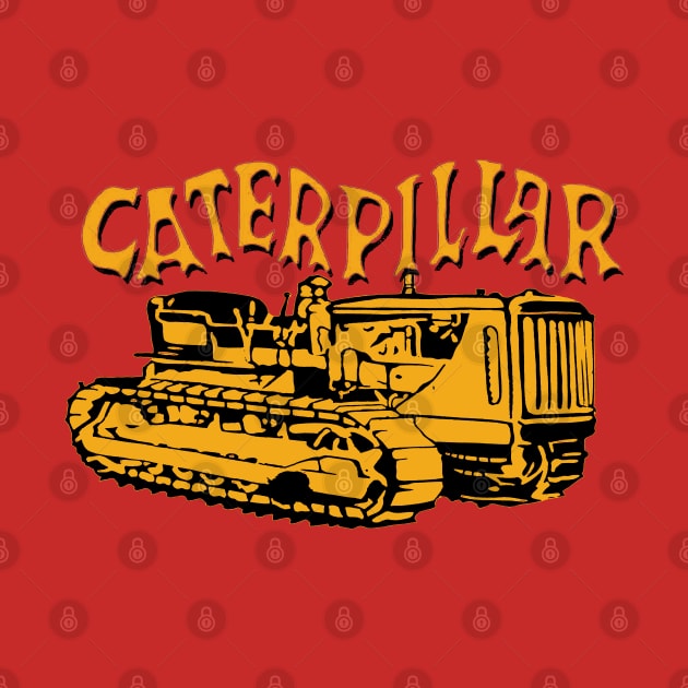 Caterpillar Bulldozer by Midcenturydave