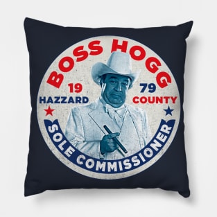 Vote Boss Hogg Dukes of Hazzard Pillow