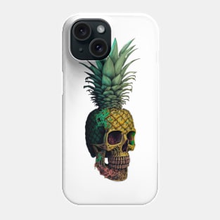 Pineapple Skull Phone Case