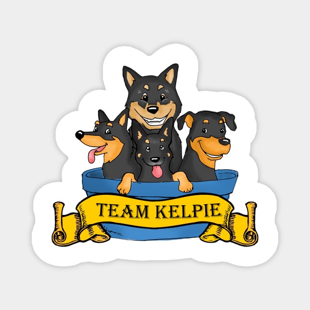 team kelpie Magnet by Ahkneetah