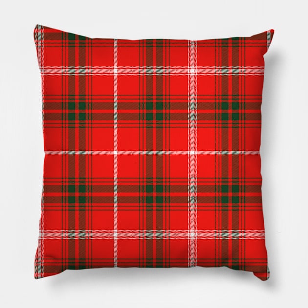 Duke Of Rothesay Plaid Tartan Scottish Pillow by ScottishShop