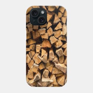 Firewood Forest Nature Phone Case