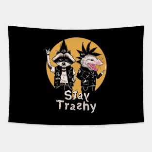 Stay Trashy Tapestry