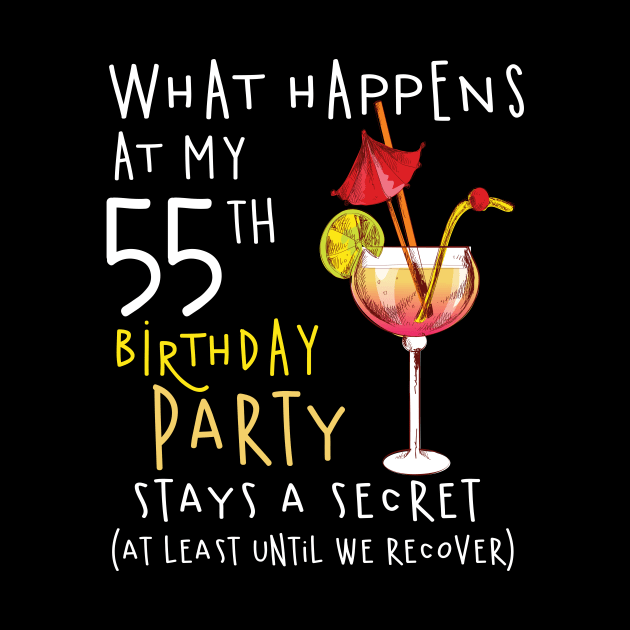 55Th Birthday - What Happens 55Th Birthday by jrgenbode