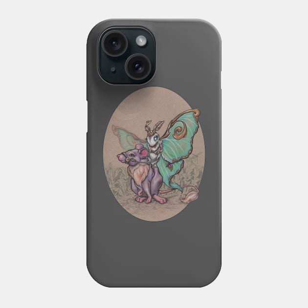 Lucerna and her Trusty Steed Phone Case by justteejay