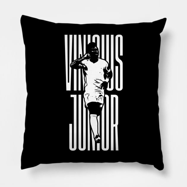 vini jr Pillow by CoconutSportsCo