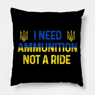 Zelenskyy I Need Ammunition Not A Ride Pillow