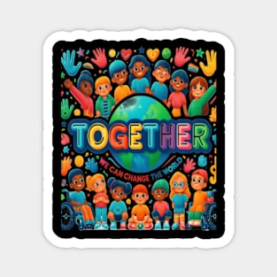 Eh Day Unity -Friendly Together Magnet