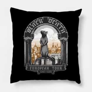 Black Death The European Tour 1347-1351 Pillow