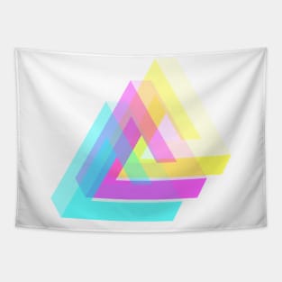 Impossible AND transparent triangles V1 Tapestry