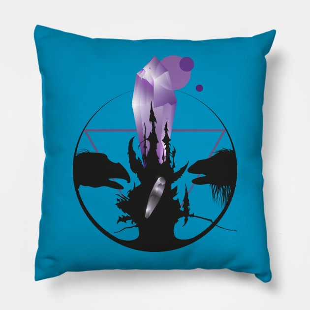 Dark Crystal Pillow by nielsrevers