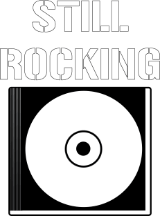 Classic Rock CD Compact Disc Funny 90's Vintage Musical Magnet