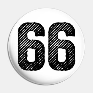 Sixty Six 66 Pin