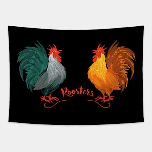 Rooster teeth Tapestry