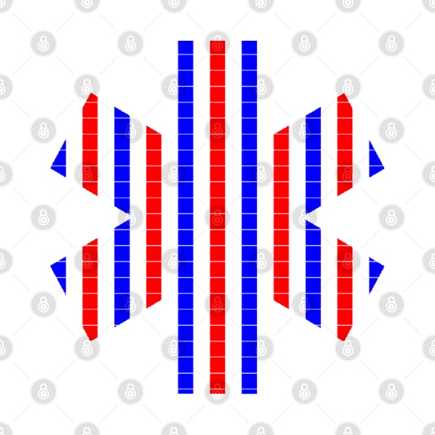 US flag colored asterisk by MICRO-X