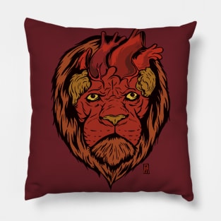 Lion Heart Pillow