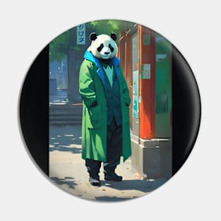 Surgeon panda after graduation Pin