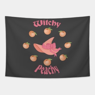 Witch Peach T-shirt Tapestry