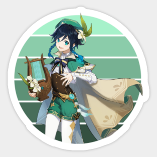 Genshin Impact Character Stickers Teepublic