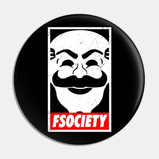 Fsociety Vintage Pin