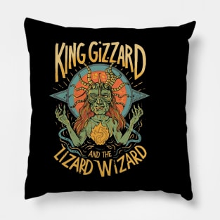 Lizard Wizard Pillow