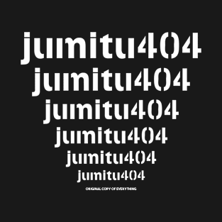 Jumitu404 text pattern T-Shirt