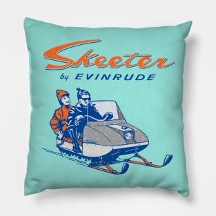 Evinrude Skeeter Snowmobiles Pillow