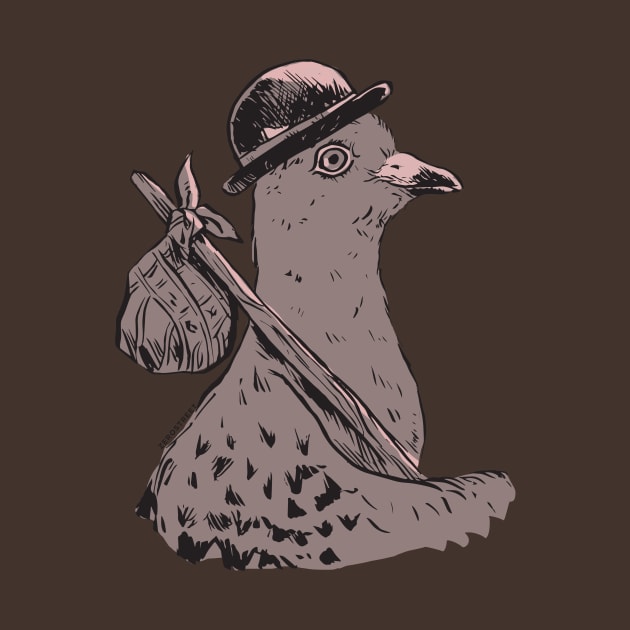 Hobo Pigeon by zerostreet