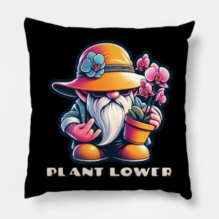 plant lover, gnome Pillow