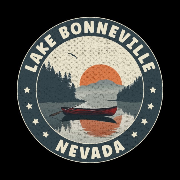 Lake Bonneville Nevada Sunset by turtlestart