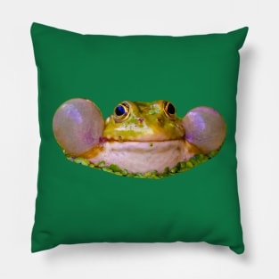 Marsh Frog Pillow