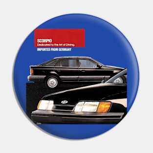 MERKUR (FORD) SCORPIO - advert Pin