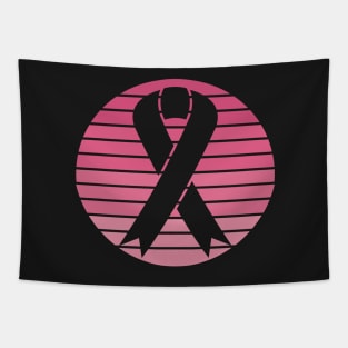 Breast Cancer Awareness Ribbon Tapestry