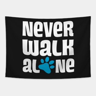 Never Walk Alone Tapestry