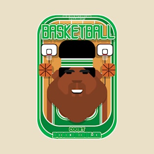 Basketball Green - Court Dunkdribbler - Hayes version T-Shirt