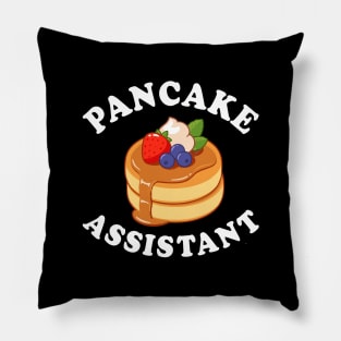 Pancake Assistant Pillow