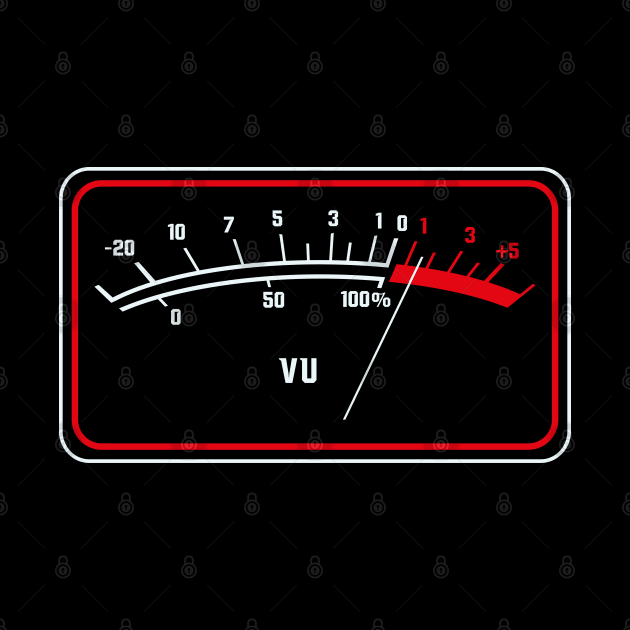 Gift for Audio Engineers Audiophile Lovers Hi Fi Vu Meter by Riffize