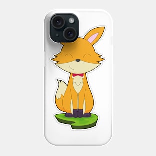 Fox Gentleman Bow tie Phone Case