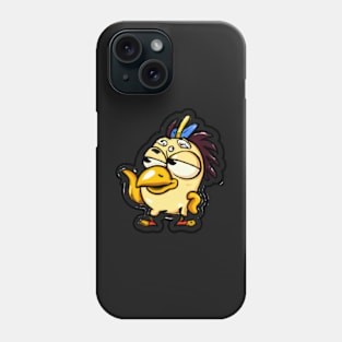 Cool Chick Sticker Phone Case