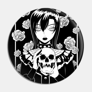 Aesthetic Goth Pins and Buttons for Sale