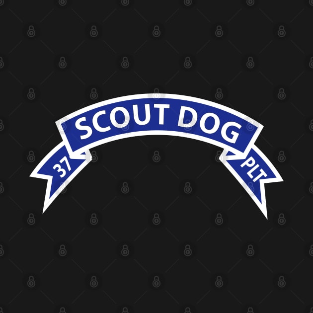 37th Scout Dog Platoon Tab by twix123844